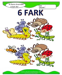 İki Resim Arasındaki Farkı Bul Etkinliği